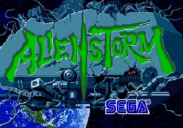 Alien Storm (bootleg) screen shot title